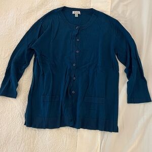 SUSINA Cardigan 3/4 Sleeve